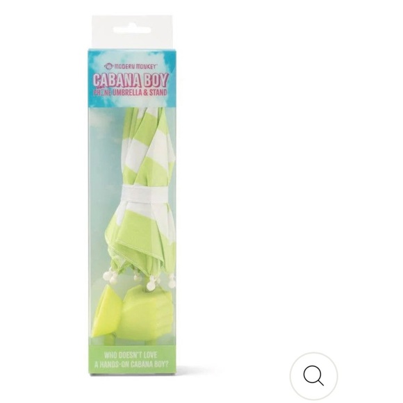 MODERN MONKEY CABANA BOY PHONE UMBRELLA SUN SHADE - Picture 2 of 2